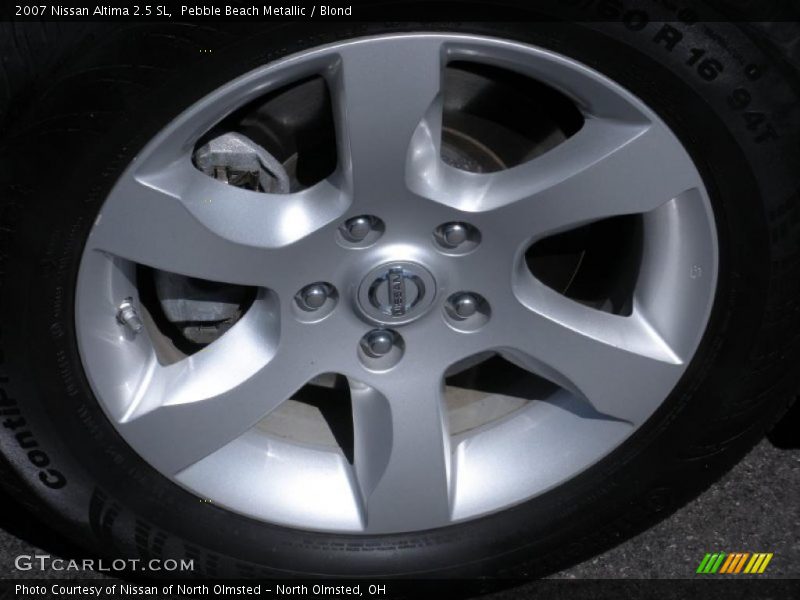 Pebble Beach Metallic / Blond 2007 Nissan Altima 2.5 SL