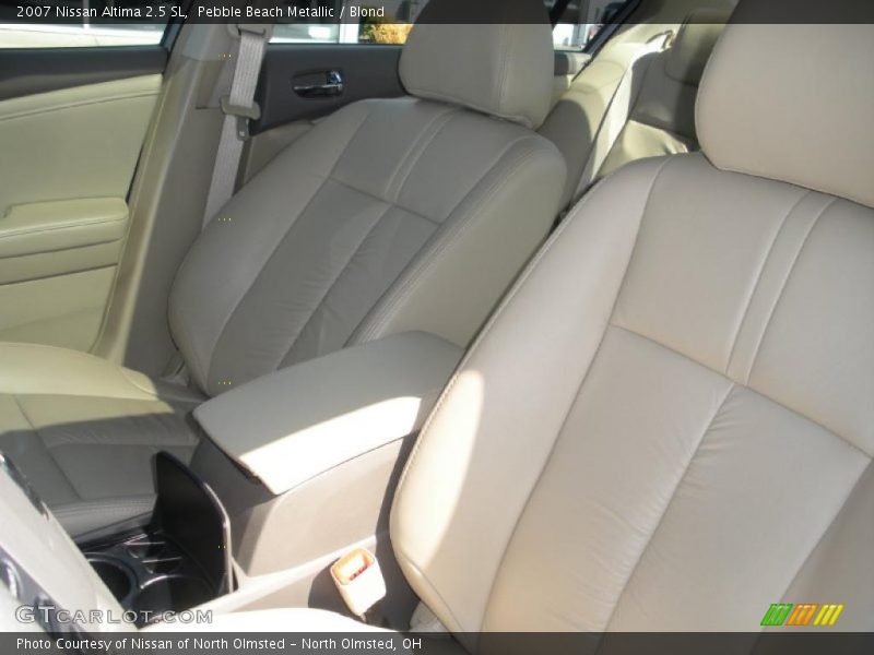 Pebble Beach Metallic / Blond 2007 Nissan Altima 2.5 SL