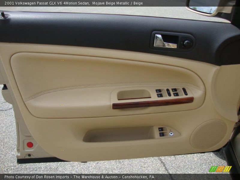 Mojave Beige Metallic / Beige 2001 Volkswagen Passat GLX V6 4Motion Sedan