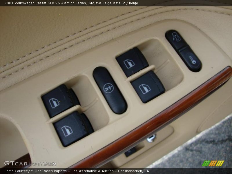 Mojave Beige Metallic / Beige 2001 Volkswagen Passat GLX V6 4Motion Sedan