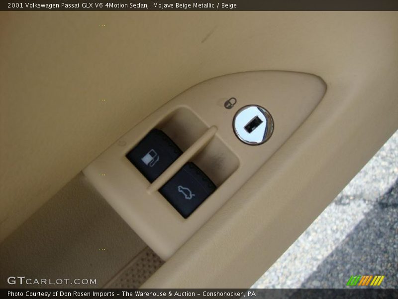 Mojave Beige Metallic / Beige 2001 Volkswagen Passat GLX V6 4Motion Sedan