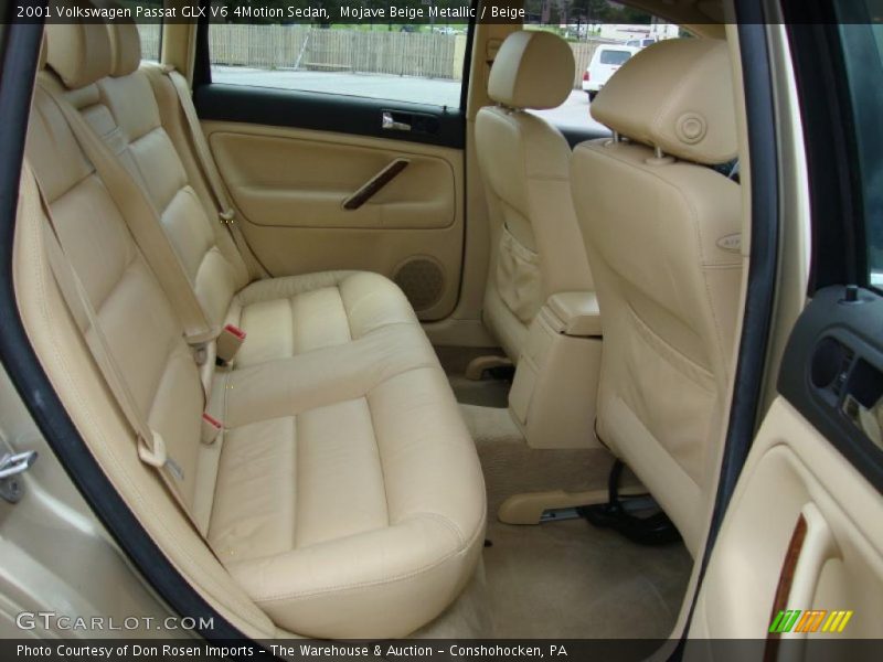 Mojave Beige Metallic / Beige 2001 Volkswagen Passat GLX V6 4Motion Sedan