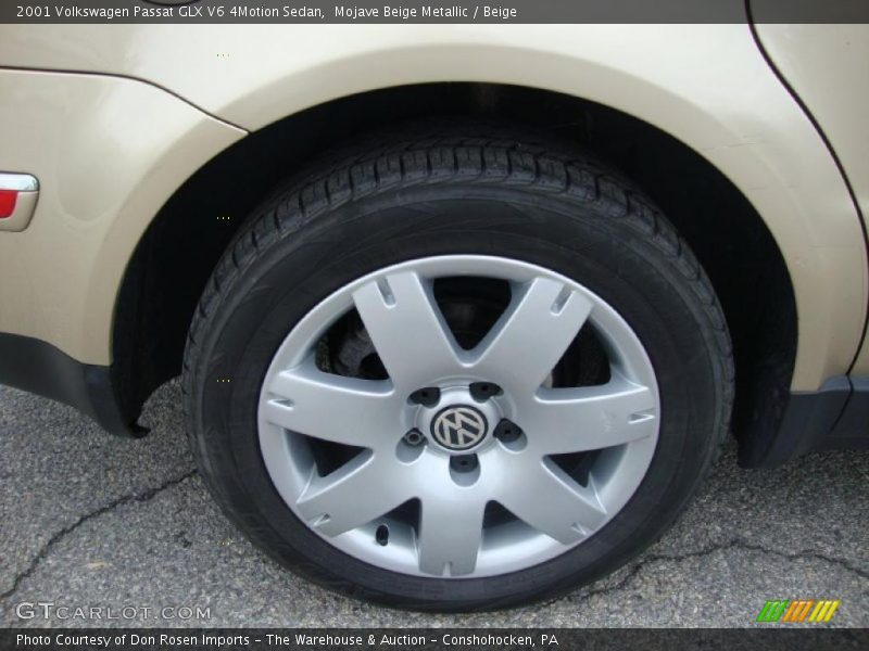 Mojave Beige Metallic / Beige 2001 Volkswagen Passat GLX V6 4Motion Sedan