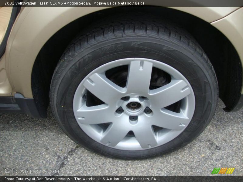 Mojave Beige Metallic / Beige 2001 Volkswagen Passat GLX V6 4Motion Sedan