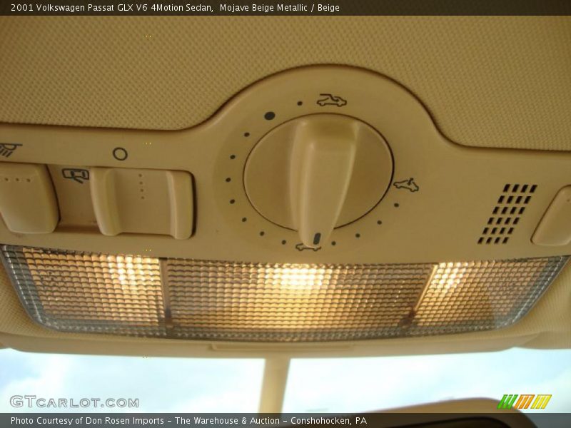 Mojave Beige Metallic / Beige 2001 Volkswagen Passat GLX V6 4Motion Sedan