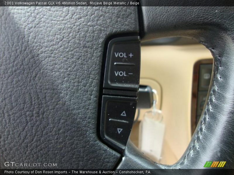 Mojave Beige Metallic / Beige 2001 Volkswagen Passat GLX V6 4Motion Sedan