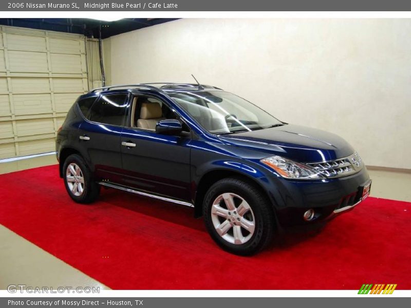 Midnight Blue Pearl / Cafe Latte 2006 Nissan Murano SL