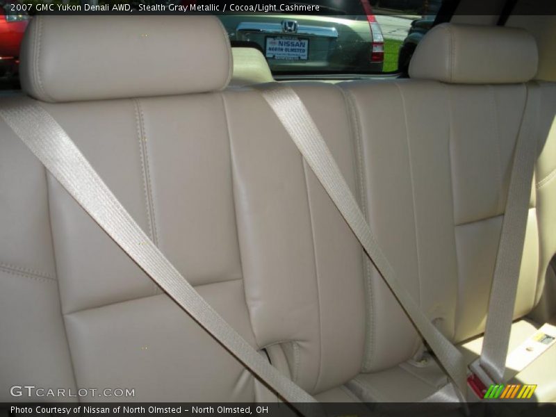 Stealth Gray Metallic / Cocoa/Light Cashmere 2007 GMC Yukon Denali AWD