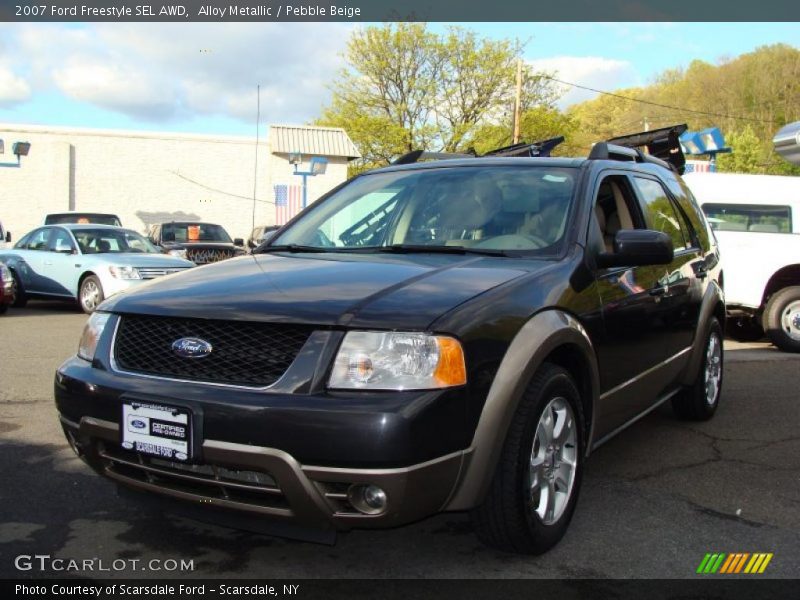 Alloy Metallic / Pebble Beige 2007 Ford Freestyle SEL AWD
