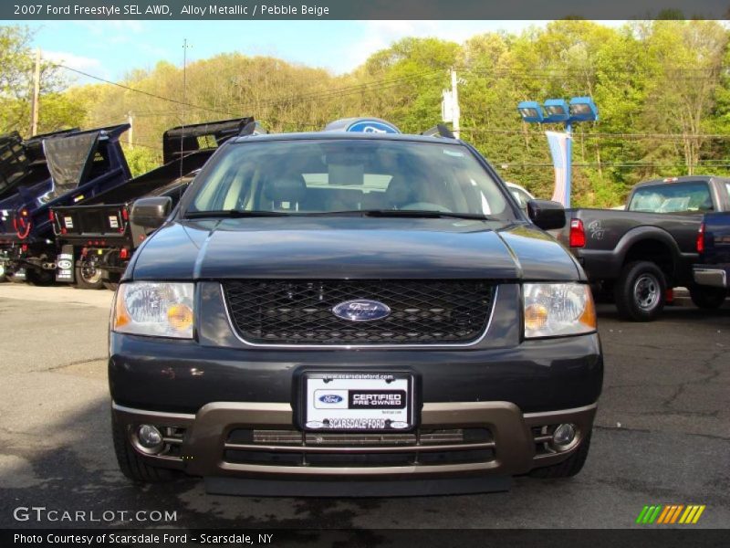Alloy Metallic / Pebble Beige 2007 Ford Freestyle SEL AWD