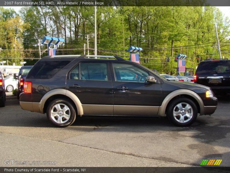 Alloy Metallic / Pebble Beige 2007 Ford Freestyle SEL AWD
