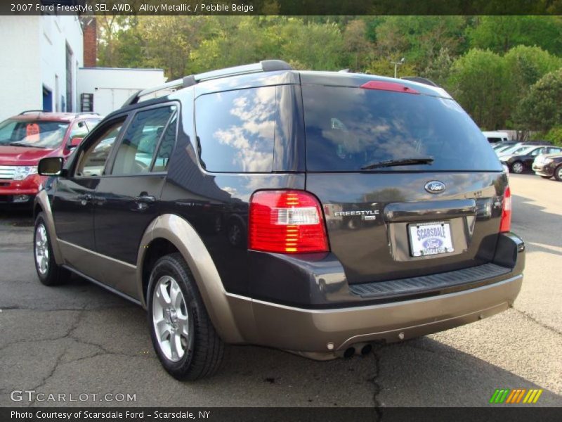 Alloy Metallic / Pebble Beige 2007 Ford Freestyle SEL AWD