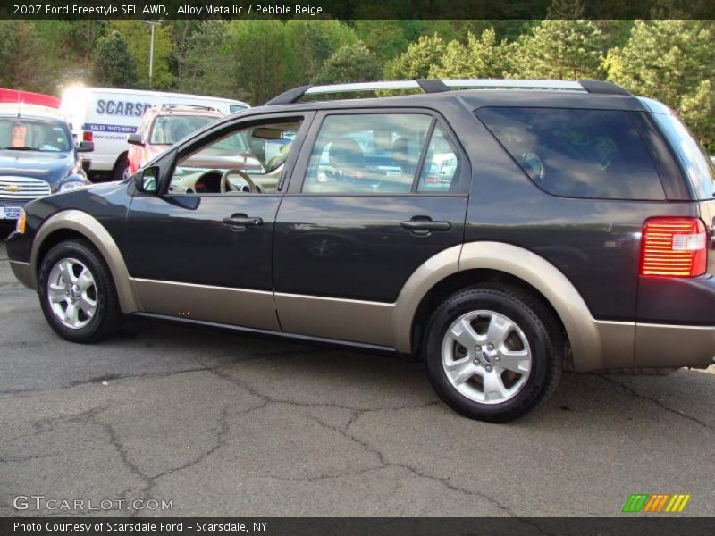 Alloy Metallic / Pebble Beige 2007 Ford Freestyle SEL AWD
