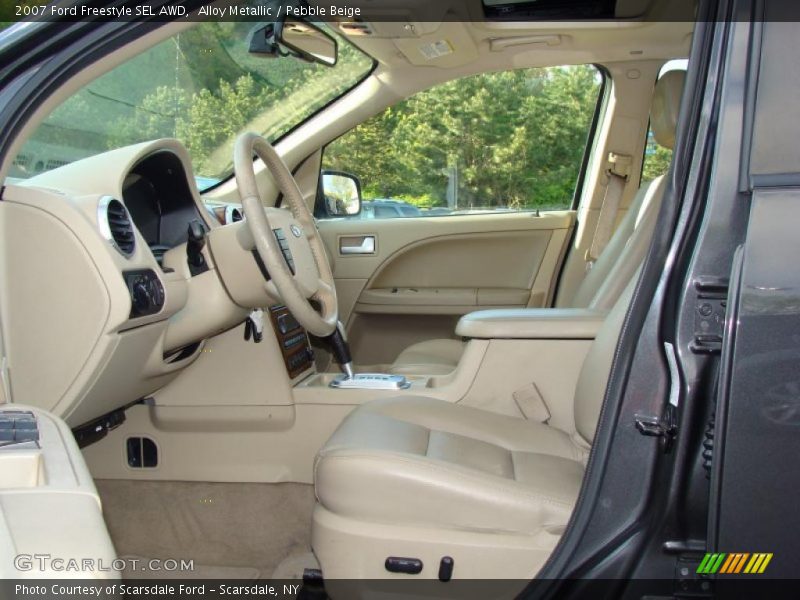 Alloy Metallic / Pebble Beige 2007 Ford Freestyle SEL AWD