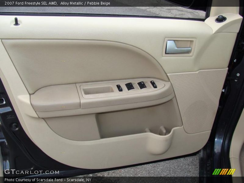 Alloy Metallic / Pebble Beige 2007 Ford Freestyle SEL AWD