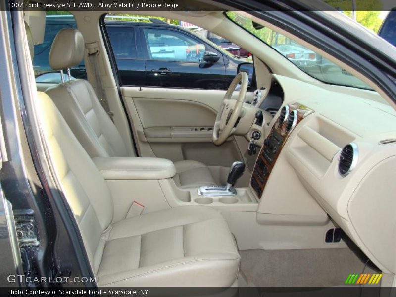 Alloy Metallic / Pebble Beige 2007 Ford Freestyle SEL AWD