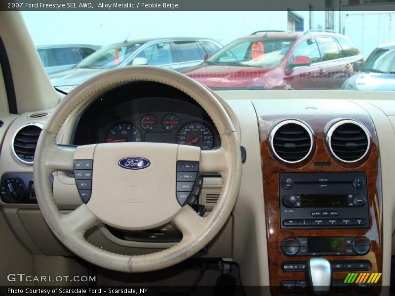 Alloy Metallic / Pebble Beige 2007 Ford Freestyle SEL AWD