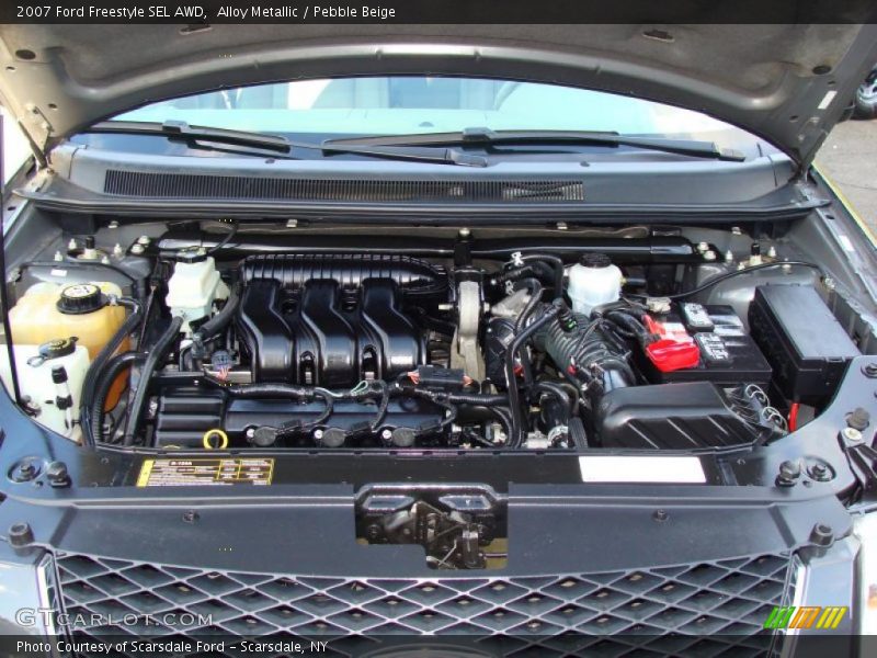 Alloy Metallic / Pebble Beige 2007 Ford Freestyle SEL AWD