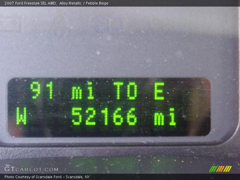 Alloy Metallic / Pebble Beige 2007 Ford Freestyle SEL AWD