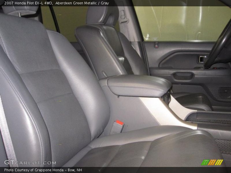 Aberdeen Green Metallic / Gray 2007 Honda Pilot EX-L 4WD