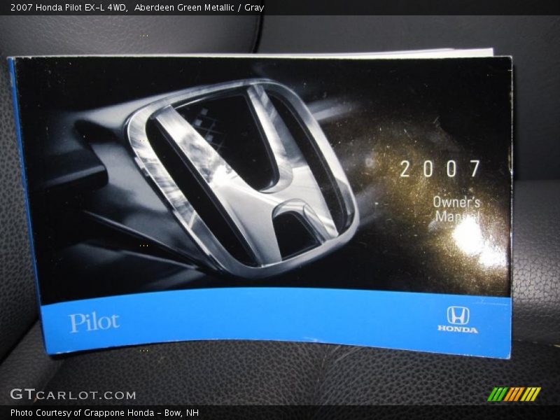 Aberdeen Green Metallic / Gray 2007 Honda Pilot EX-L 4WD