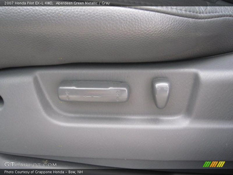 Aberdeen Green Metallic / Gray 2007 Honda Pilot EX-L 4WD