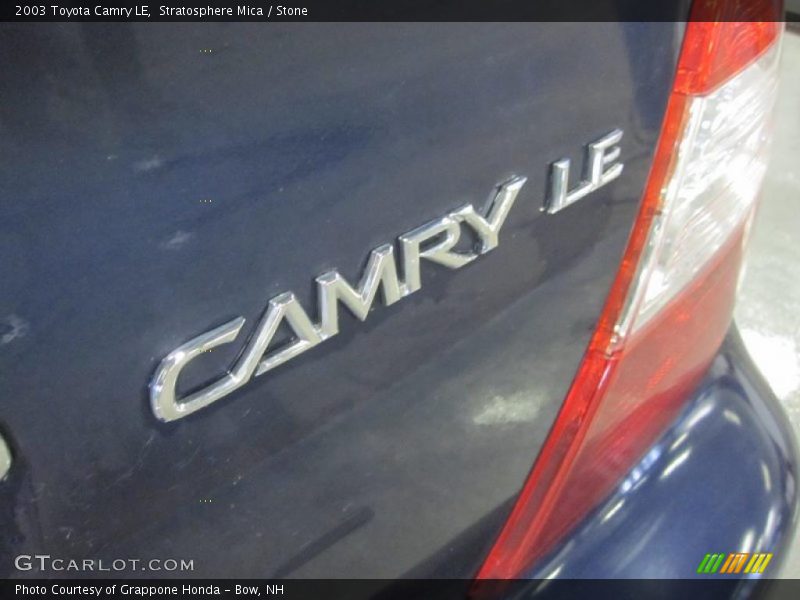 Stratosphere Mica / Stone 2003 Toyota Camry LE
