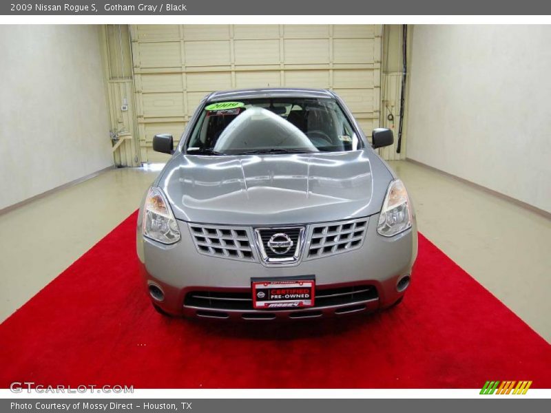 Gotham Gray / Black 2009 Nissan Rogue S