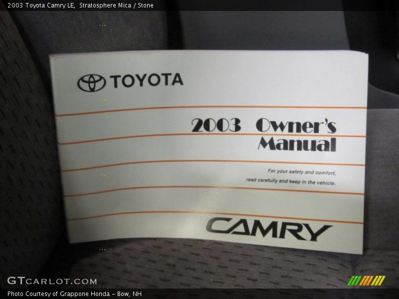 Stratosphere Mica / Stone 2003 Toyota Camry LE