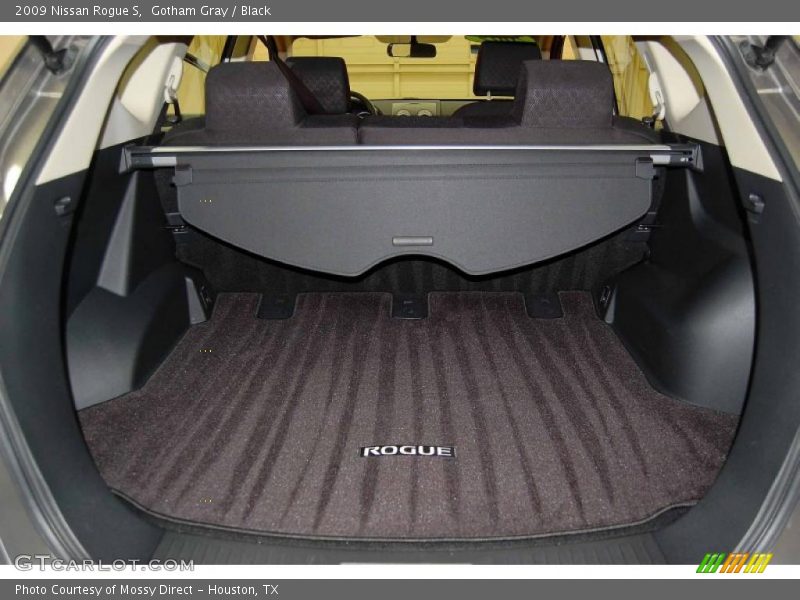 Gotham Gray / Black 2009 Nissan Rogue S