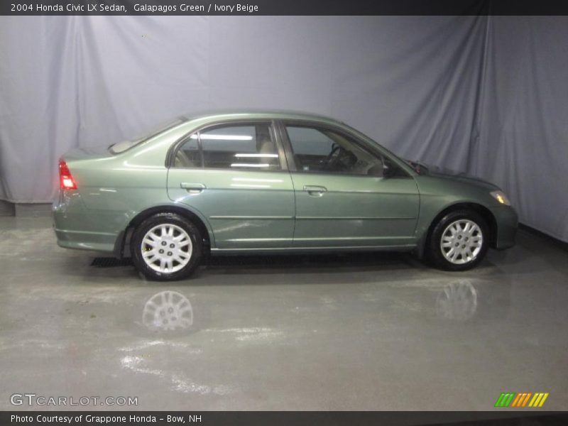 Galapagos Green / Ivory Beige 2004 Honda Civic LX Sedan