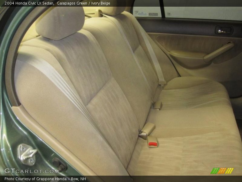 Galapagos Green / Ivory Beige 2004 Honda Civic LX Sedan