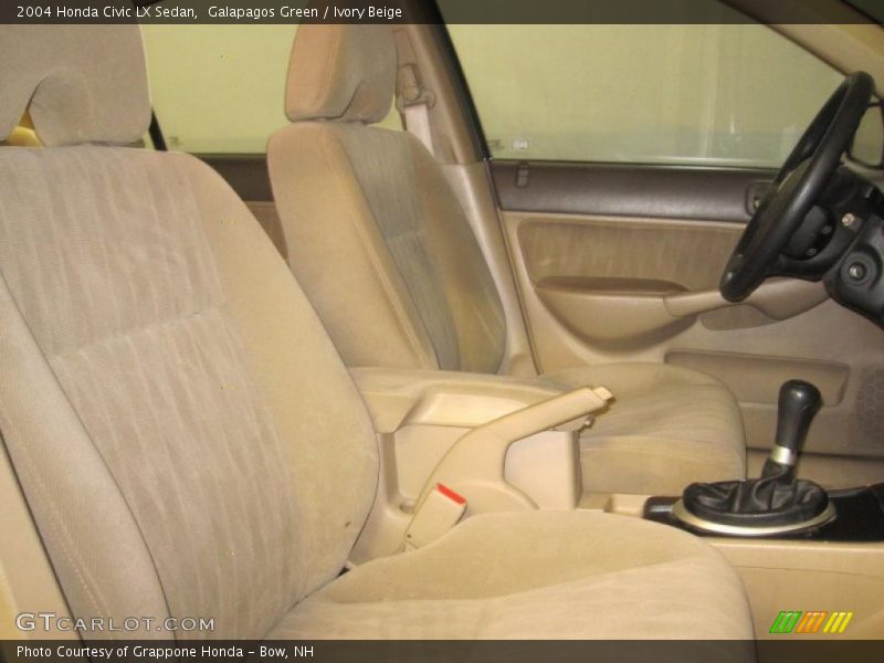 Galapagos Green / Ivory Beige 2004 Honda Civic LX Sedan