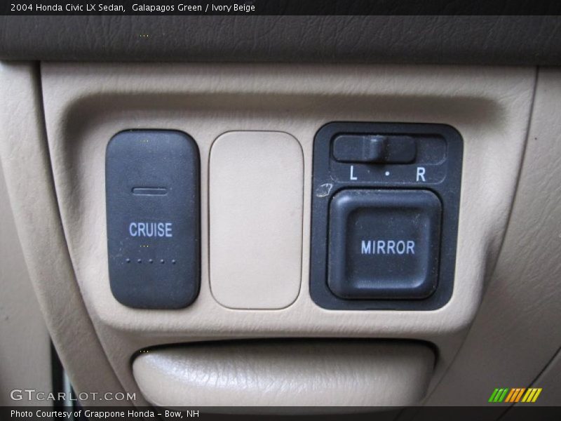 Galapagos Green / Ivory Beige 2004 Honda Civic LX Sedan