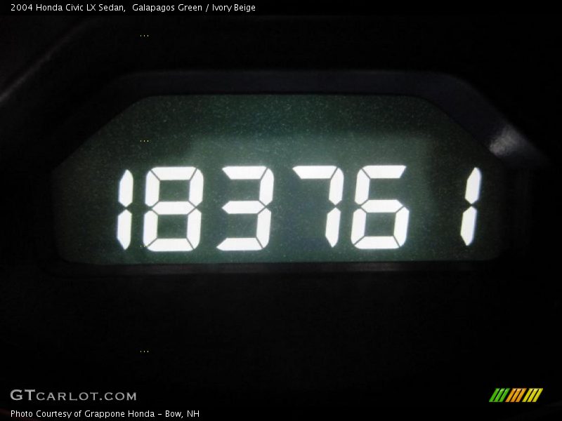 Galapagos Green / Ivory Beige 2004 Honda Civic LX Sedan