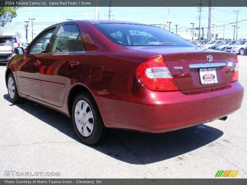 Salsa Red Pearl / Stone 2004 Toyota Camry LE