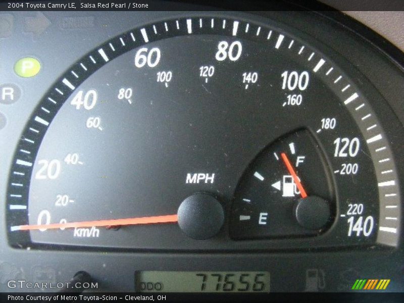 Salsa Red Pearl / Stone 2004 Toyota Camry LE
