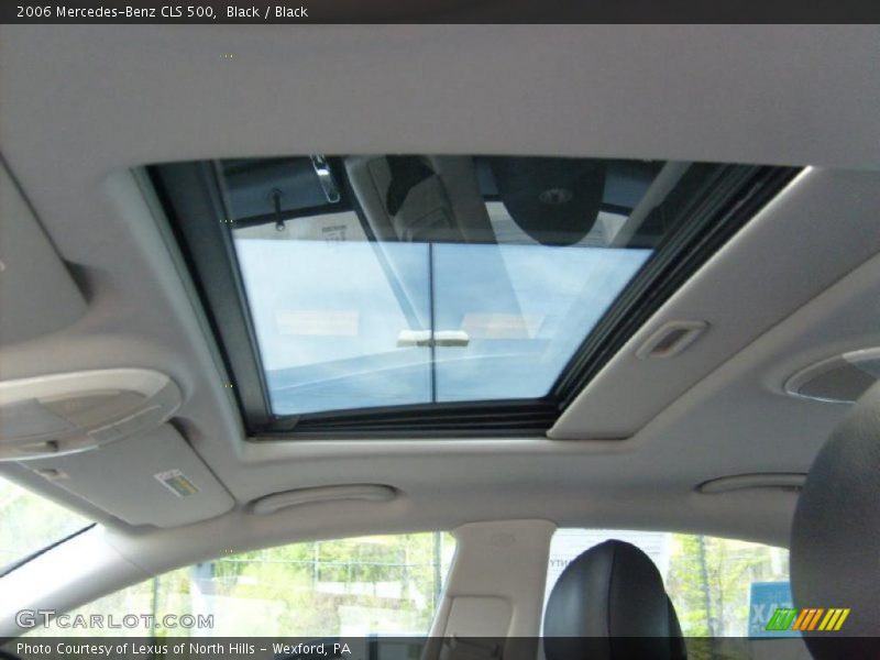 Black / Black 2006 Mercedes-Benz CLS 500