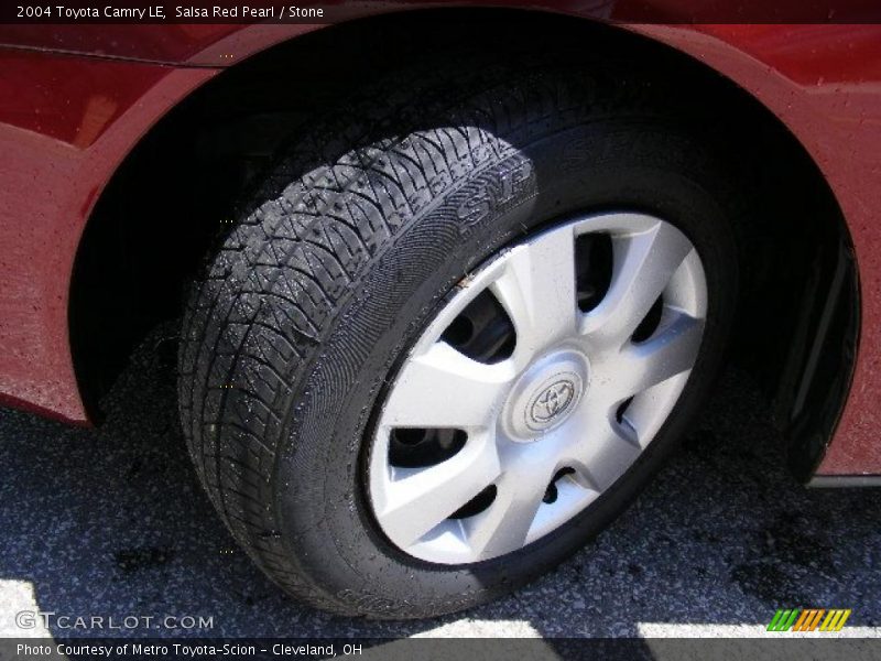 Salsa Red Pearl / Stone 2004 Toyota Camry LE