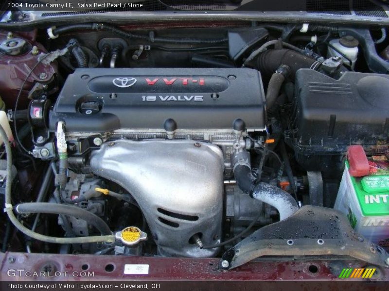 Salsa Red Pearl / Stone 2004 Toyota Camry LE