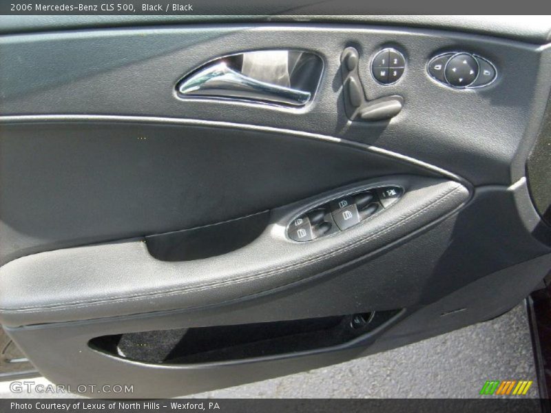 Black / Black 2006 Mercedes-Benz CLS 500