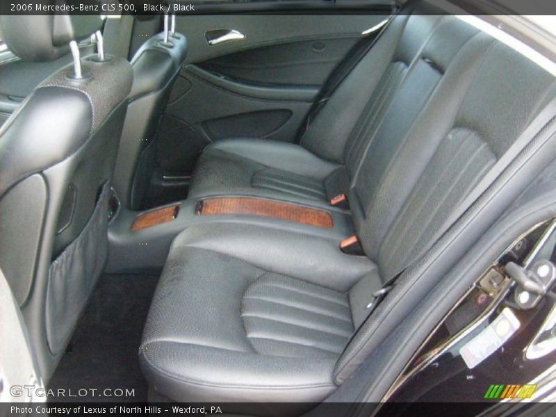 Black / Black 2006 Mercedes-Benz CLS 500