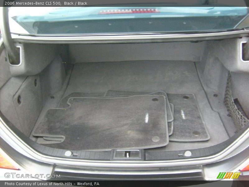 Black / Black 2006 Mercedes-Benz CLS 500