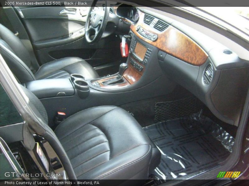 Black / Black 2006 Mercedes-Benz CLS 500