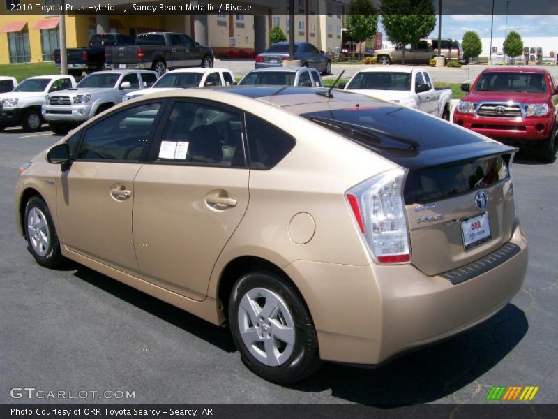 Sandy Beach Metallic / Bisque 2010 Toyota Prius Hybrid III