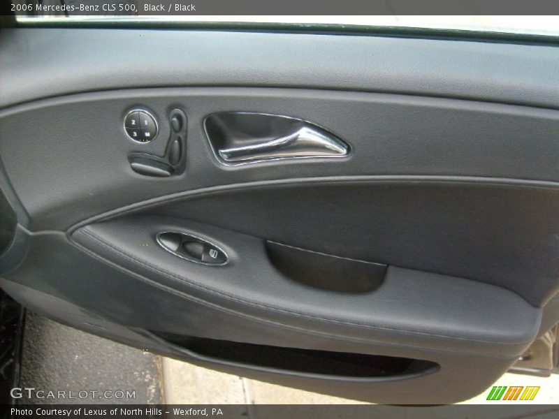 Black / Black 2006 Mercedes-Benz CLS 500