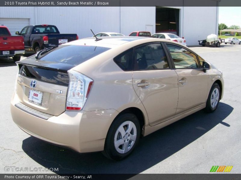 Sandy Beach Metallic / Bisque 2010 Toyota Prius Hybrid III