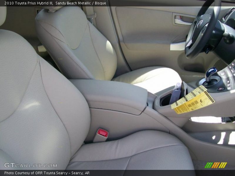 Sandy Beach Metallic / Bisque 2010 Toyota Prius Hybrid III