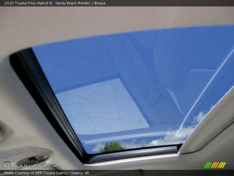 Sandy Beach Metallic / Bisque 2010 Toyota Prius Hybrid III