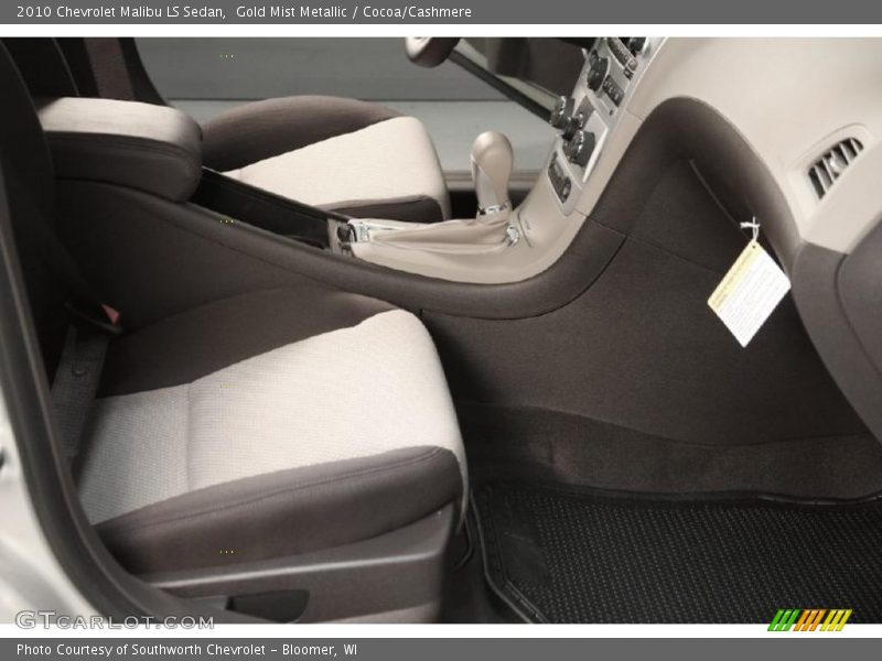 Gold Mist Metallic / Cocoa/Cashmere 2010 Chevrolet Malibu LS Sedan